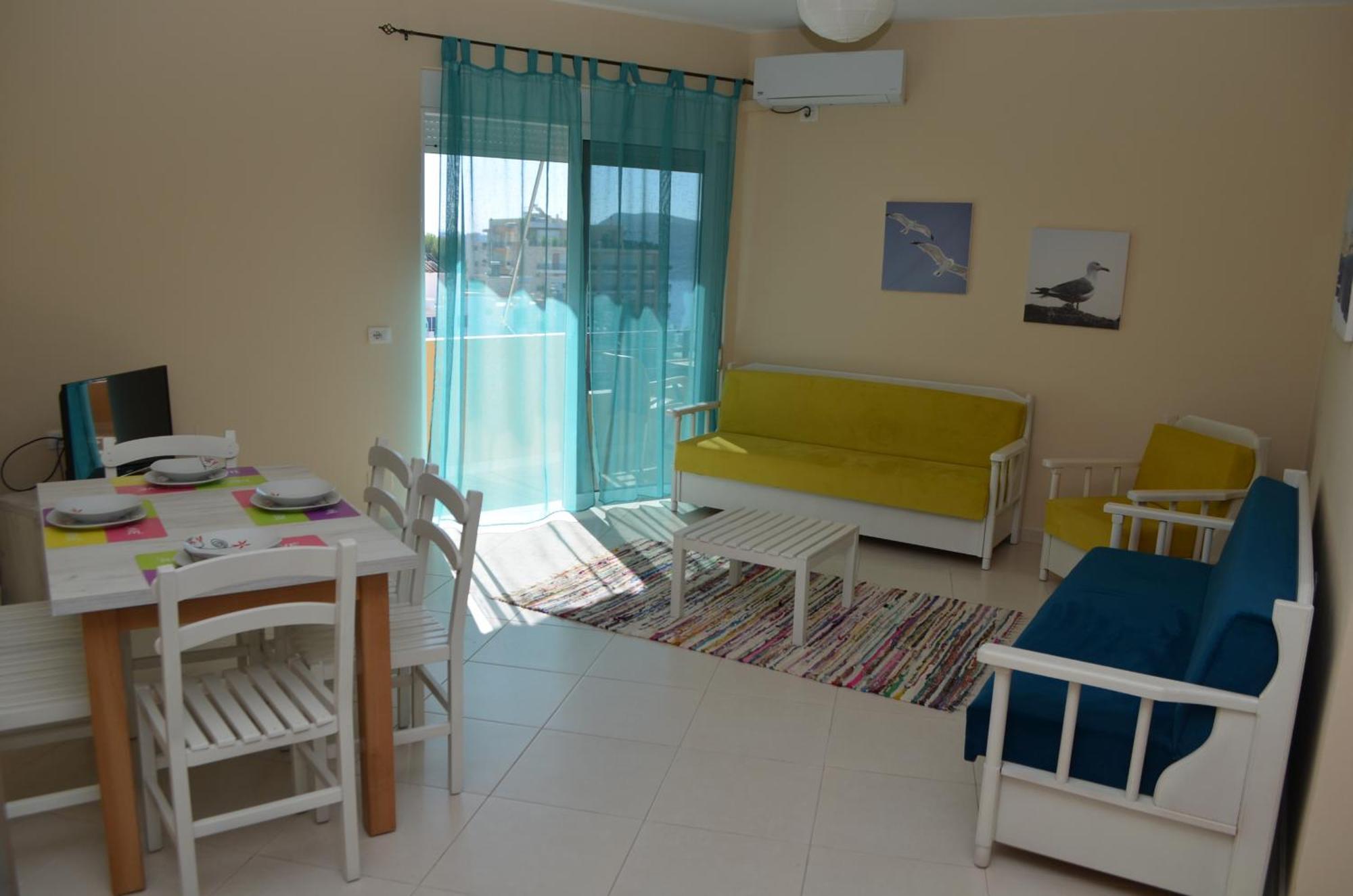 Sunset Penthouse Apartment Sarandë Exterior foto