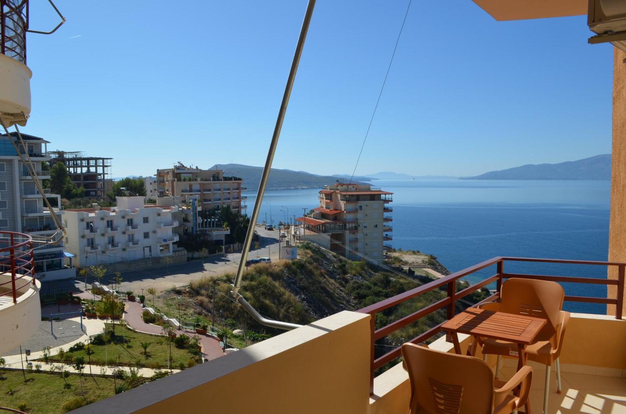 Sunset Penthouse Apartment Sarandë Exterior foto