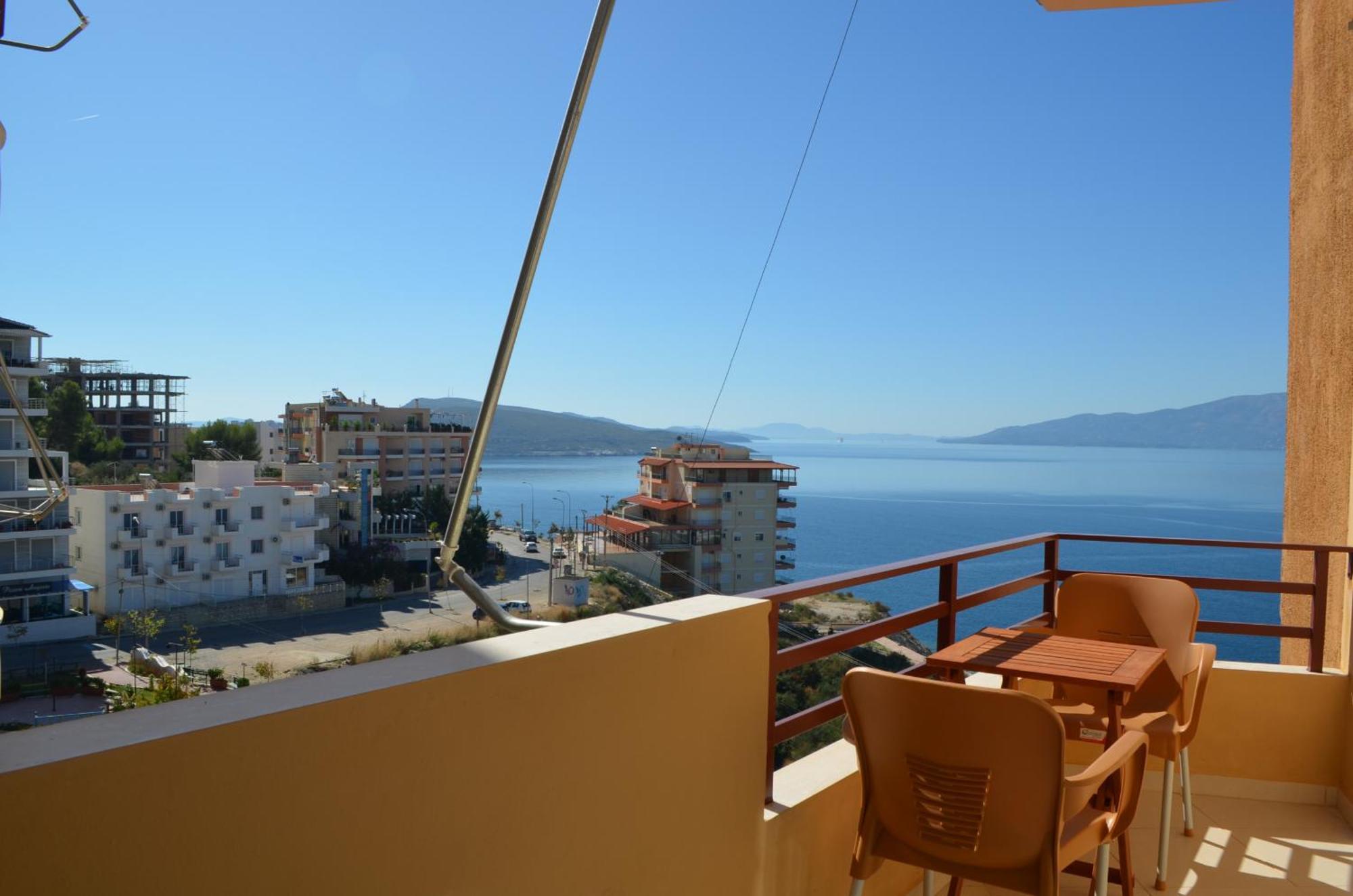 Sunset Penthouse Apartment Sarandë Exterior foto