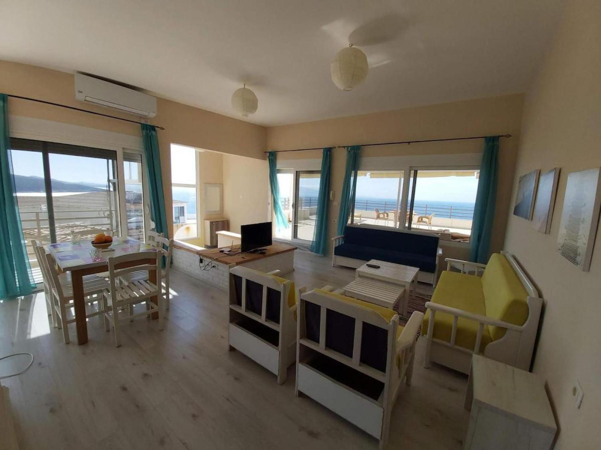 Sunset Penthouse Apartment Sarandë Exterior foto