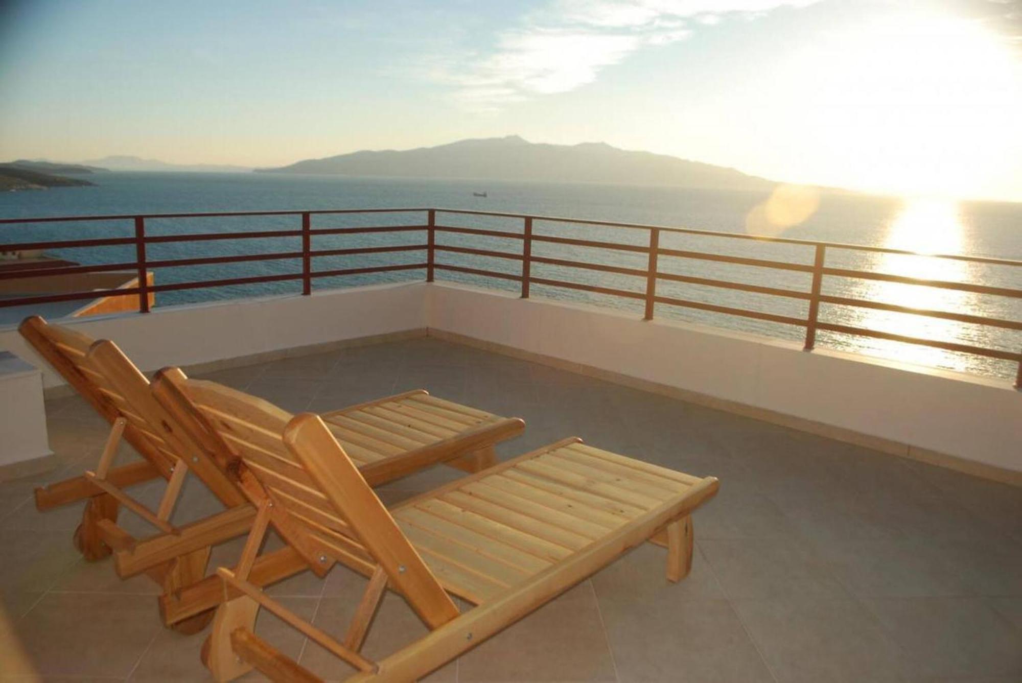Sunset Penthouse Apartment Sarandë Exterior foto