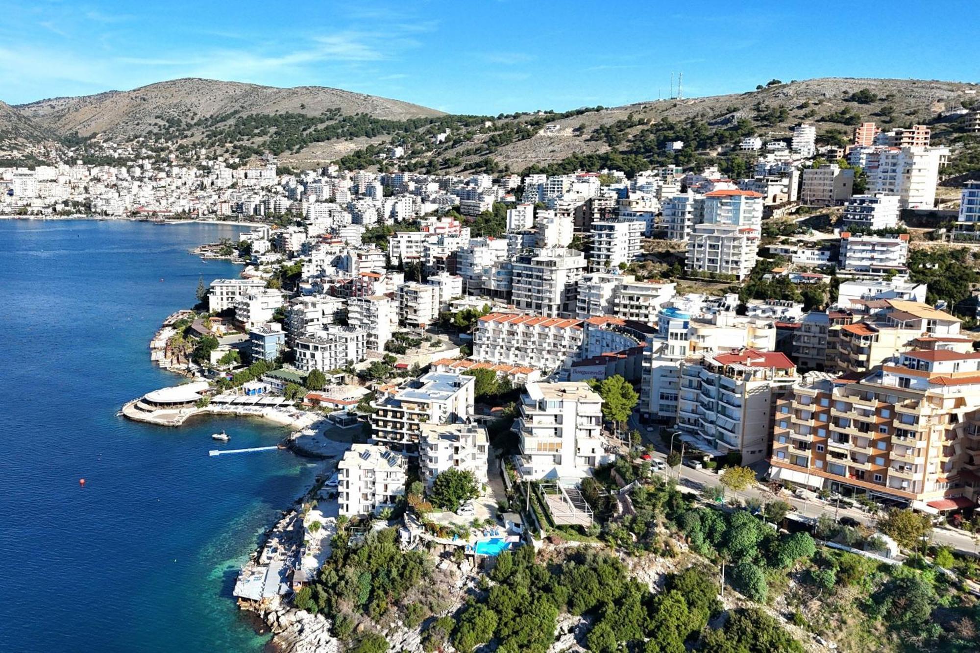 Sunset Penthouse Apartment Sarandë Exterior foto