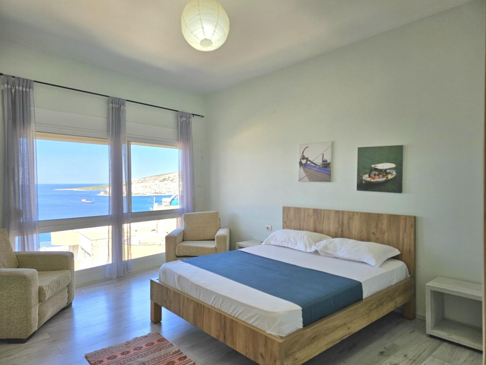Sunset Penthouse Apartment Sarandë Exterior foto