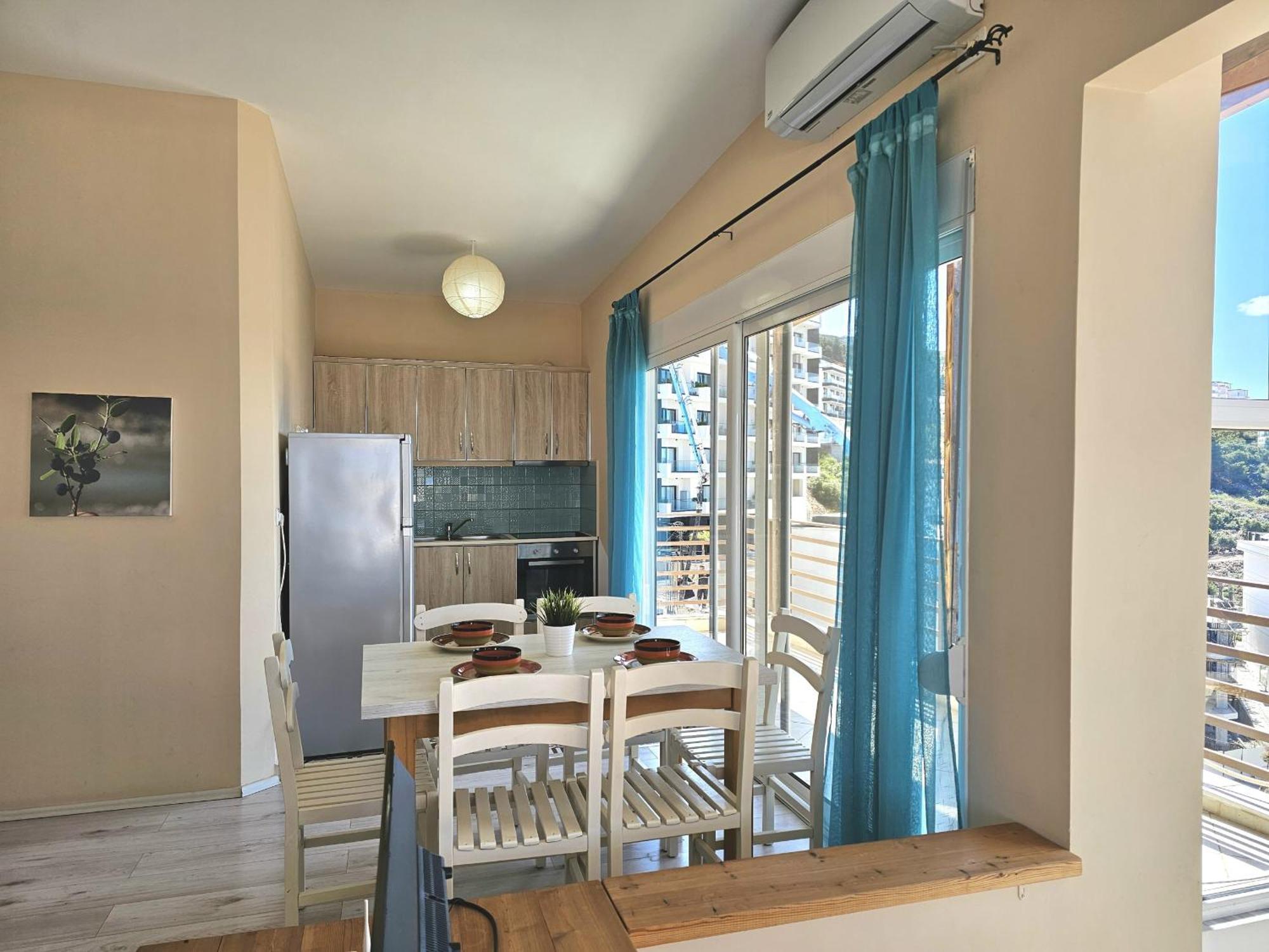 Sunset Penthouse Apartment Sarandë Exterior foto