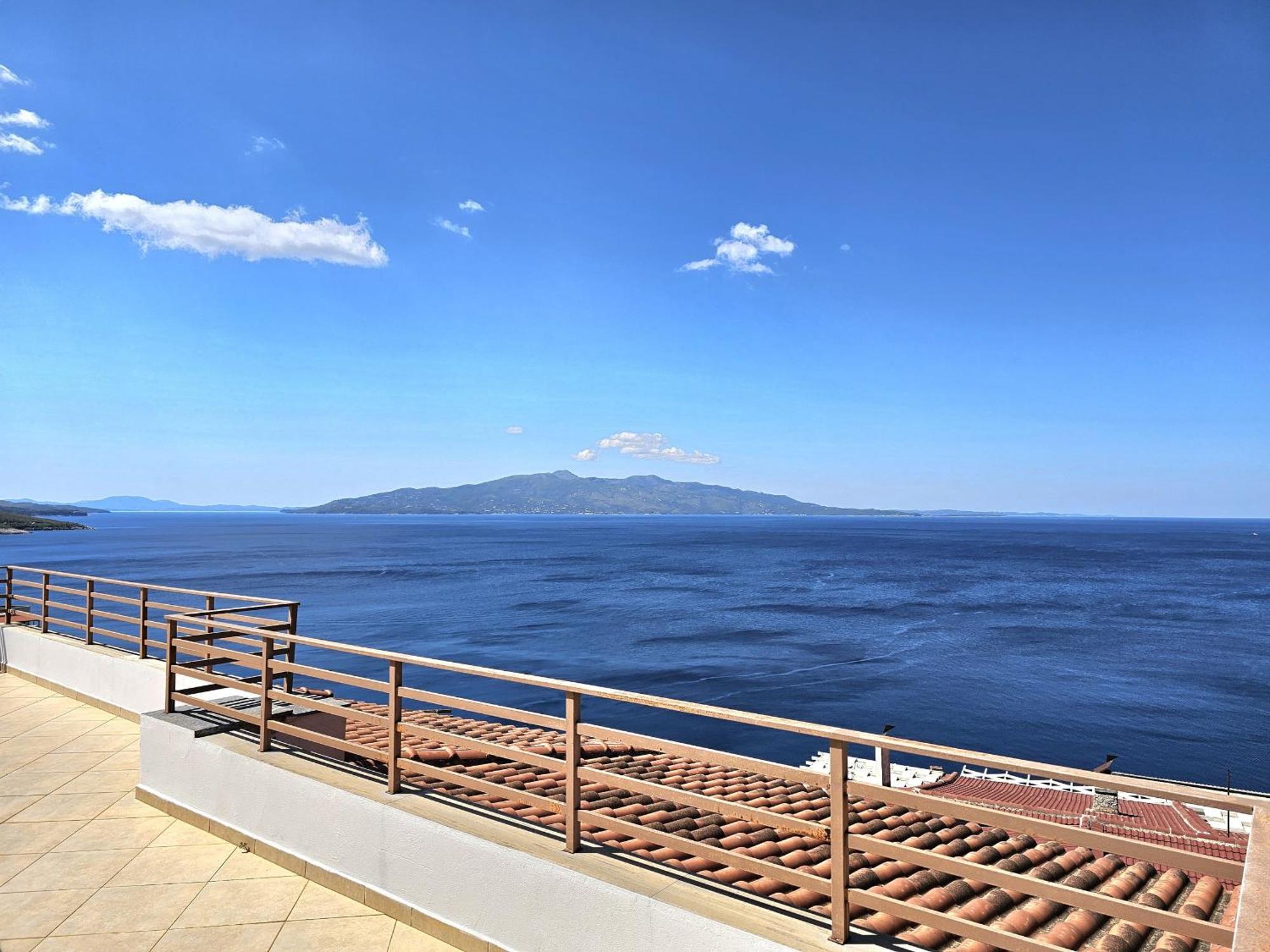 Sunset Penthouse Apartment Sarandë Exterior foto