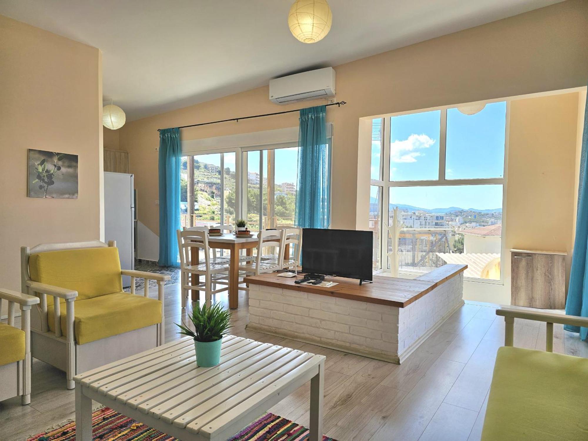 Sunset Penthouse Apartment Sarandë Exterior foto